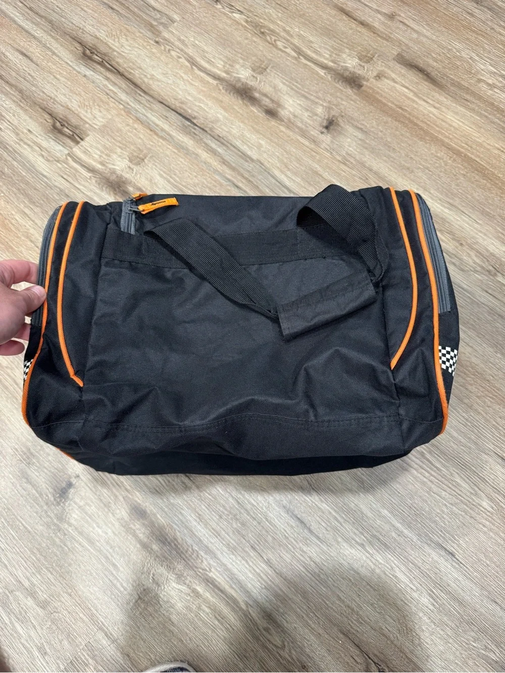 Vintage Clint Bowyer #2 NASCAR Black And Orange Duffel Bag